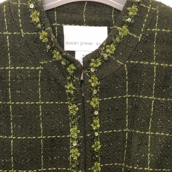 Susan Graver Chanel style jacket - Picture 2 of 2